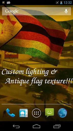 Zimbabwe Flag Live Wallpaper screenshot 4