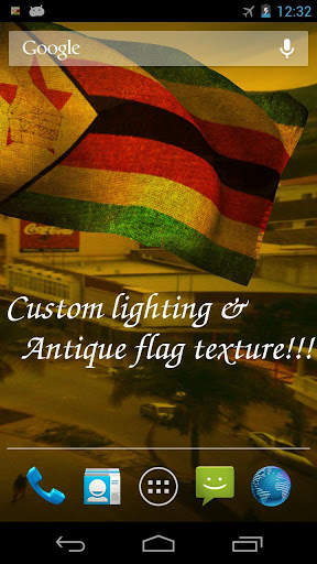 Zimbabwe Flag Live Wallpaper screenshot 4