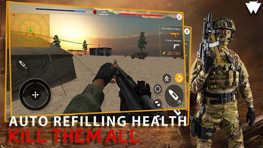 Sniper Commando Shooter : Survival Assault War screenshot 4