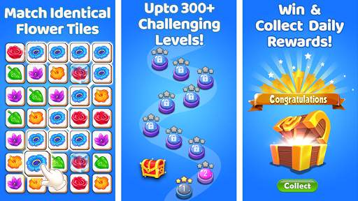 Flower Tiles Match 3d - Flower Matching Games Free screenshot 7