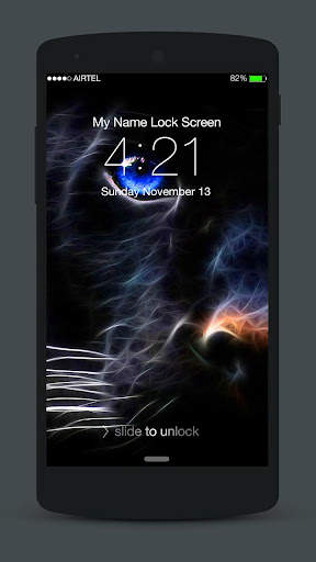 Animals Neon Lock Screen 2 تصوير الشاشة