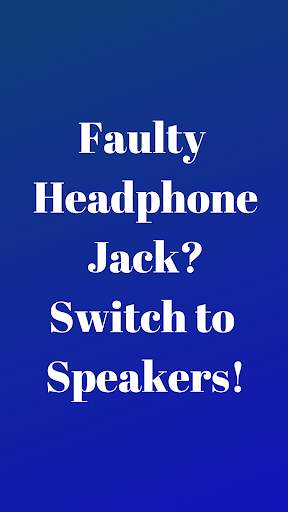 Disable Headphone(Enable Speak screenshot 1