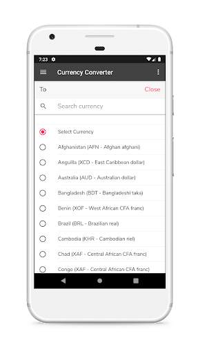 Currency Converter - Live Exchange Rates screenshot 5