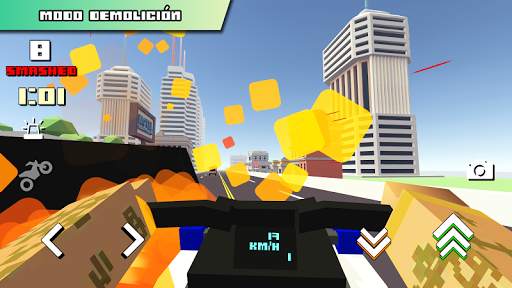 Blocky Moto Racing - motos screenshot 5