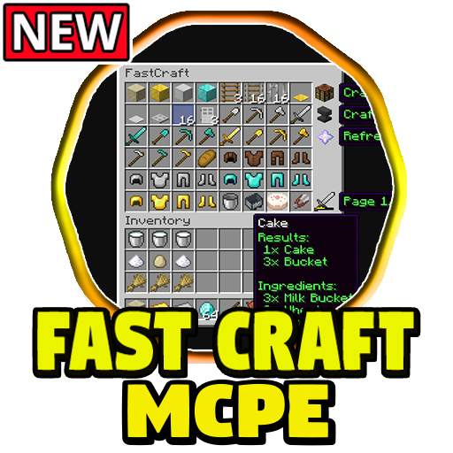 Fast Craft Mod for Minecraft PE 9.2