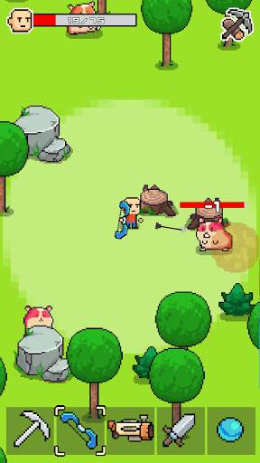 Whatcraft 2d survival rpg sinh tồn screenshot 5
