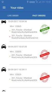Taxi Booking - Registered Drivers App скриншот 2