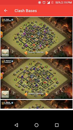 Base Layouts for COC 2017 screenshot 1