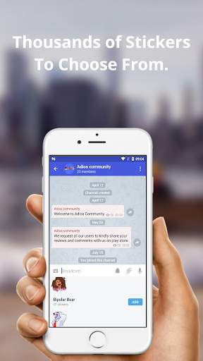 ADIOS Messenger screenshot 4