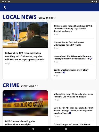 CBS 58 News screenshot 4
