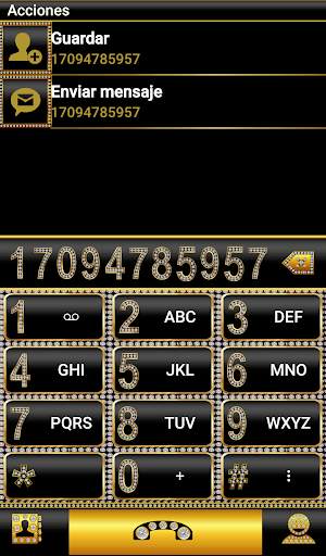 PP THEME PIXELPHONE GOLD DIAMONDS screenshot 3