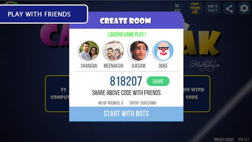 CallBreak Multiplayer Ultimate - Play with Friends screenshot 4