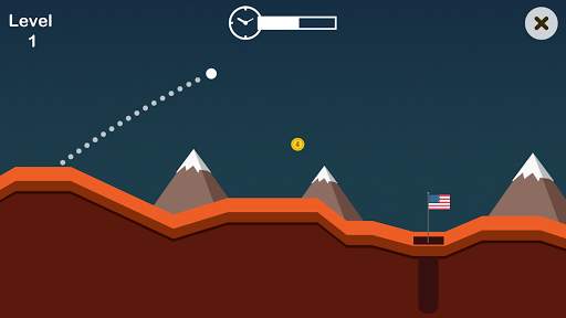 Mini Golf 2D screenshot 1