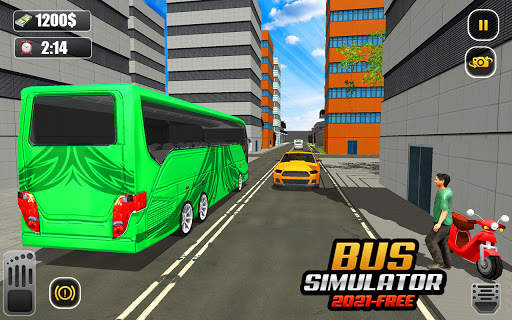 Big City Bus Passenger Transporter: Coach Bus Game screenshot 5