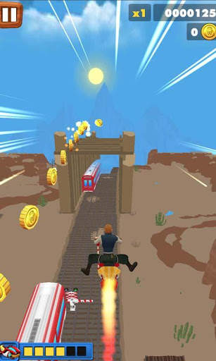 Subway Santa Run Surf screenshot 7