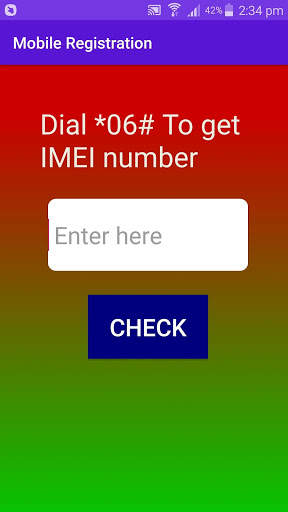 Mobile Registration System App for Prank screenshot 4
