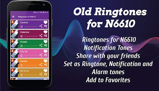 Old Ringtones for Nokia 6610 screenshot 1