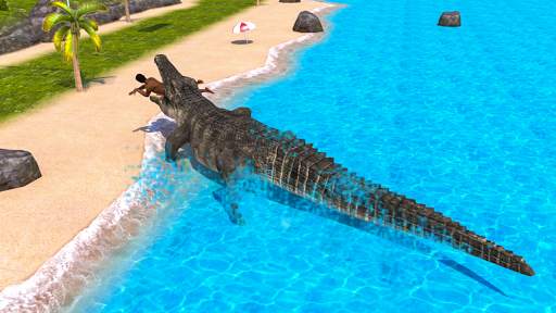 Angry Crocodile 2020 City Attack Simulator screenshot 3