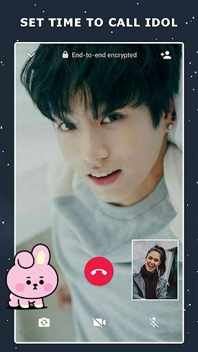 Fake Video Call : B.T.S Call You screenshot 2
