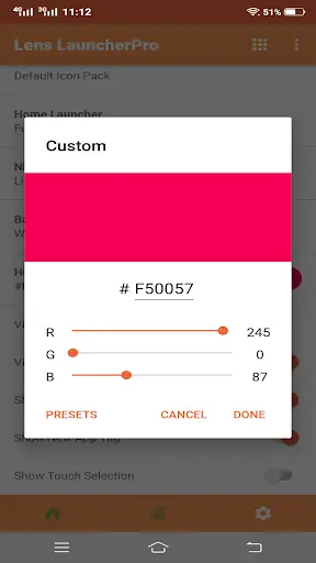 Lens Launcher Pro screenshot 4