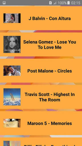 TOP SONGS OF 2019 screenshot 9