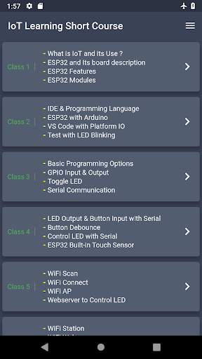 IoT Learning Short Course : ESP32, Arduino,Project screenshot 1