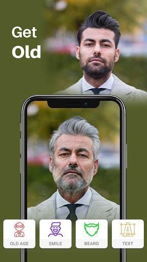 Old Age Face effects App screenshot 2