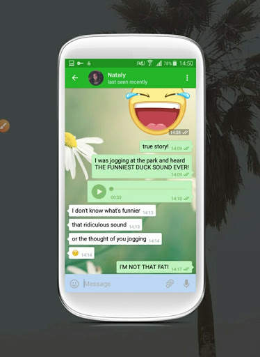 Chat Telgram Lite screenshot 1