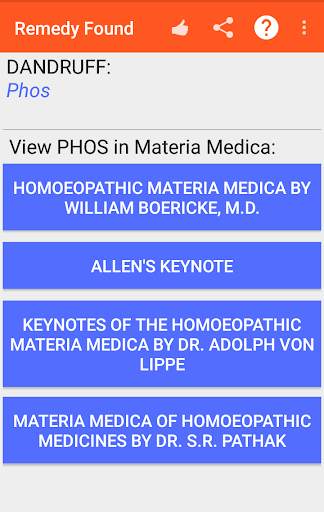 Homoeopathic Pocket Repertory 7 تصوير الشاشة