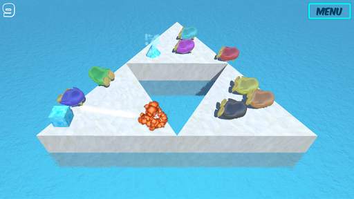 Penguin Battle Royale - 3D Free Penguins Pet Game screenshot 2