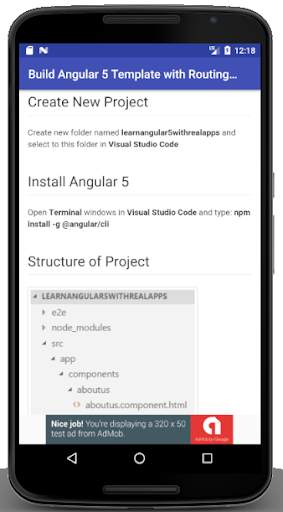 Learn Angular 5 with Real Apps screenshot 5