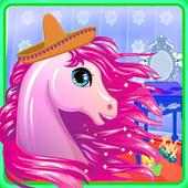 sedikit pony makeover salon-spa & dandan toko logo