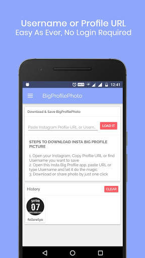 Big Profile Photo for Instagram (View, Zoom, Save) screenshot 2