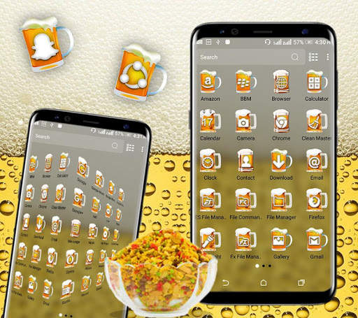 Beer Launcher Theme screenshot 2