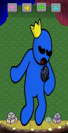 Rainbow friends fnf mod screenshot 1