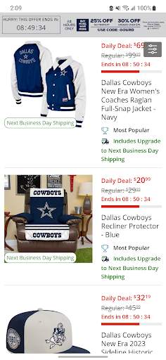 Fanatics: Shop & Earn screenshot 3
