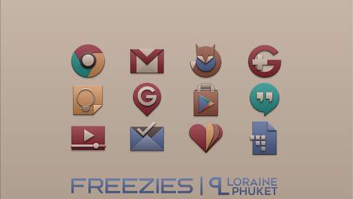 Freezies - Free icon pack скриншот 2