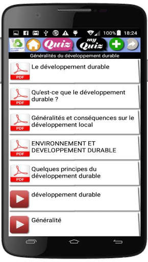 Cours de Developpement durable screenshot 1