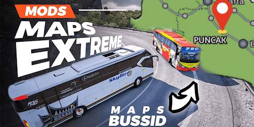 Mod Map extreme Bussid screenshot 3