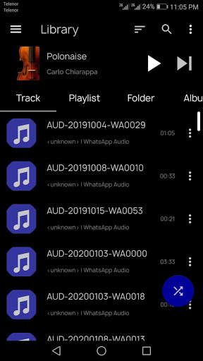 Al Musik Player – Music and Video Player screenshot 1