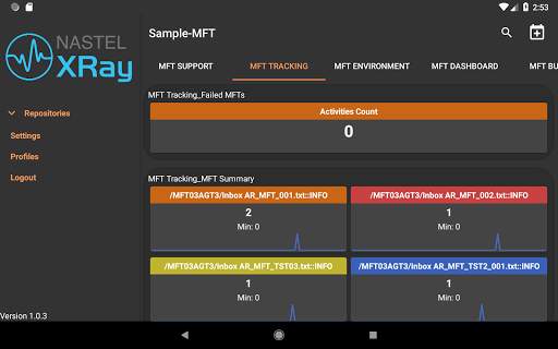 Nastel XRay screenshot 5