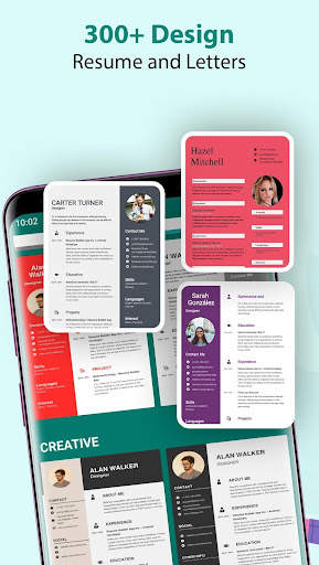 CV Maker & Resume Builder -PDF स्क्रीनशॉट 4