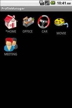 Phone Profile Manager Lite screenshot 1