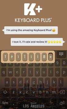 Los Angeles Keyboard Theme screenshot 6