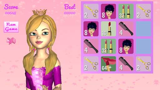 Puteri Angela 2048 Permainan screenshot 4