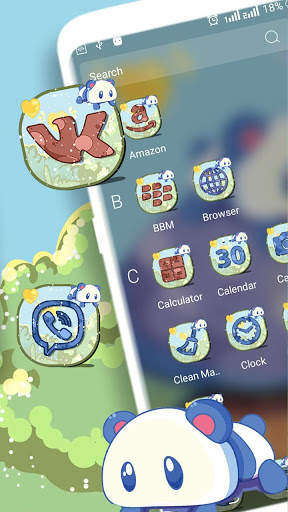 Baby Panda Launcher Theme screenshot 3