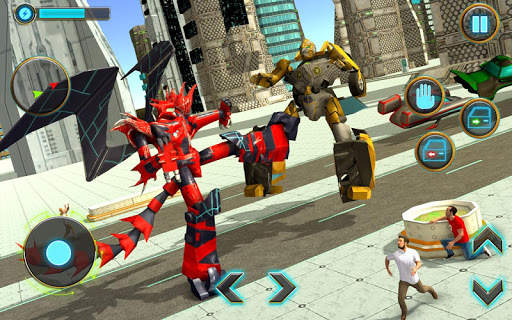Incredible Dragon Robot 3D screenshot 10