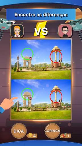 Diferenças 🔍 A batalha dos erros! Online screenshot 1
