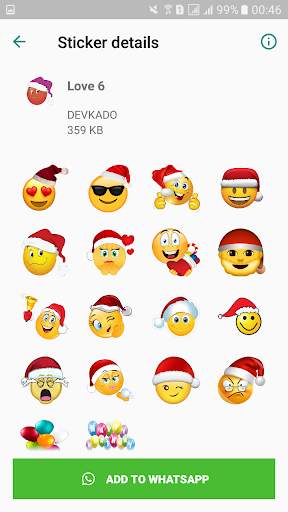 stickers for happy new year screenshot 7