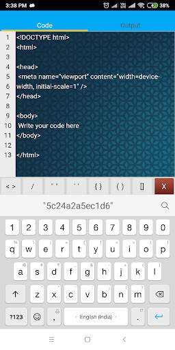 HTML Editor 16 تصوير الشاشة
